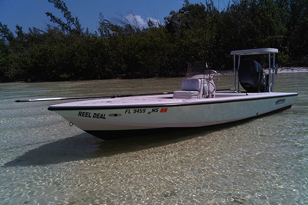 Cancun fishing boat - hewes