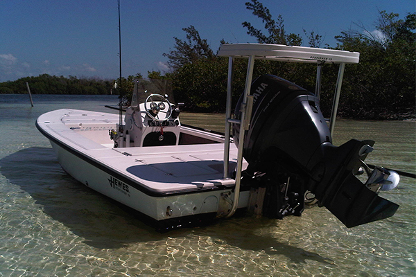 Cancun fishing boat - hewes