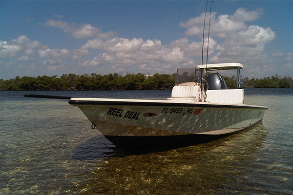 Cancun fishing boat - hewes