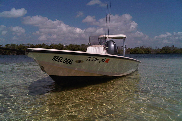 Cancun fishing boat - hewes